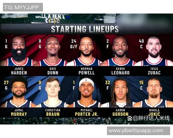 快船与灰熊首发阵容揭晓莱昂纳德哈登领衔对决邓恩科林斯与祖巴茨争锋